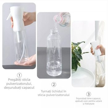 Sticlă de pulverizare multifuncțională cu ceață ultra-fină pentru ulei de gătit