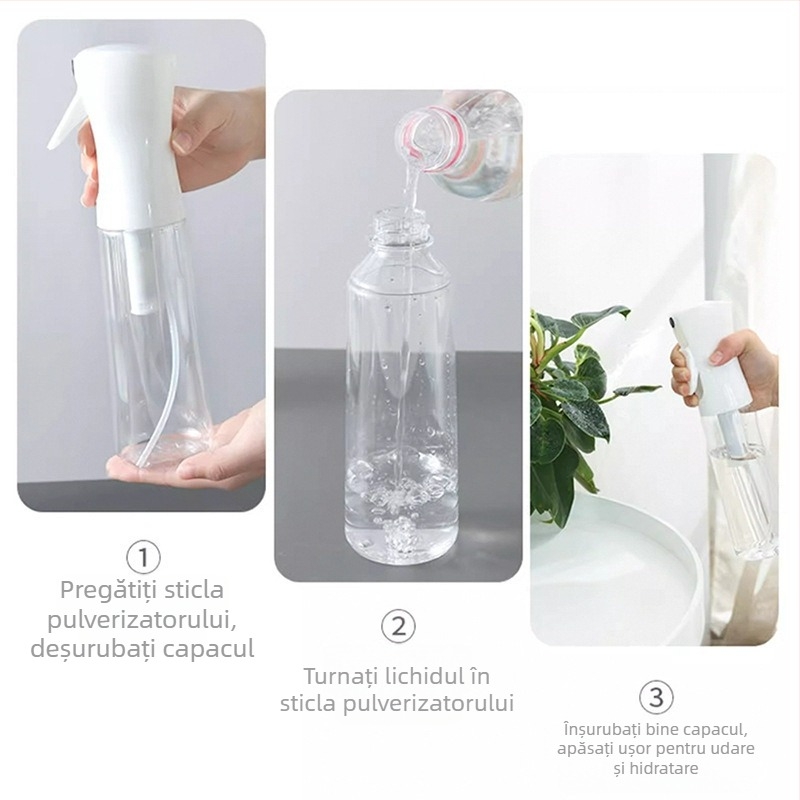 Sticlă de pulverizare multifuncțională cu ceață ultra-fină pentru ulei de gătit