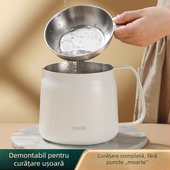 Recipient din oțel inoxidabil 304 pentru filtrare de ulei, uz casnic, depozitare ulei și separare a reziduurilor