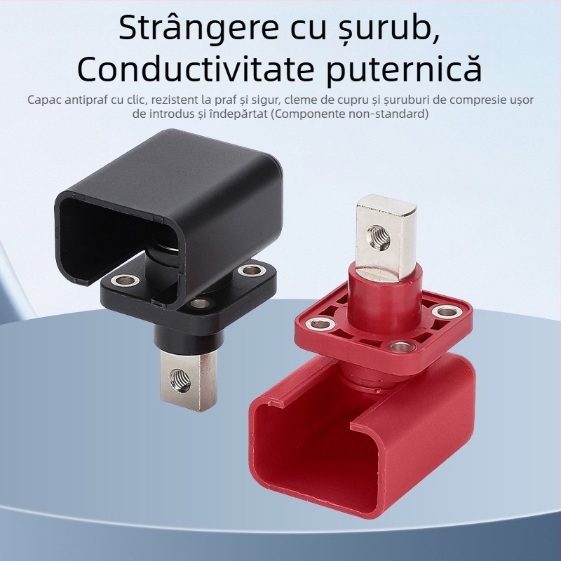 Terminal de stocare din cupru pur, curent înalt 120A/200A/300A, pentru dulapuri de energie și baterii Li-ion fotovoltaice