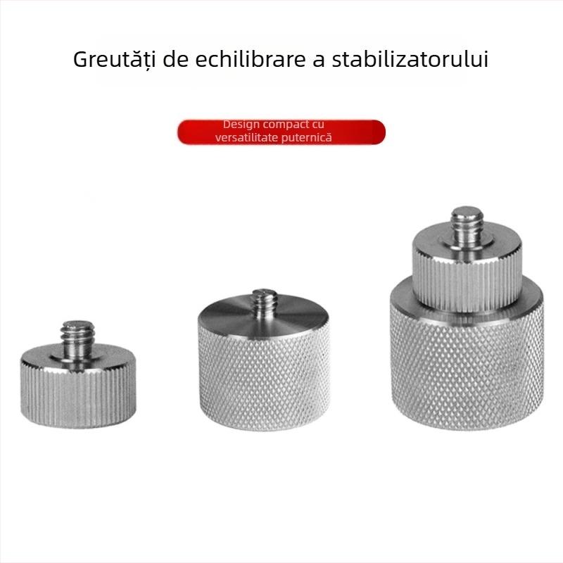 Bloc de greutate pentru balans DSLR, stabilizator Ronin-S, șurub 1/4 inch