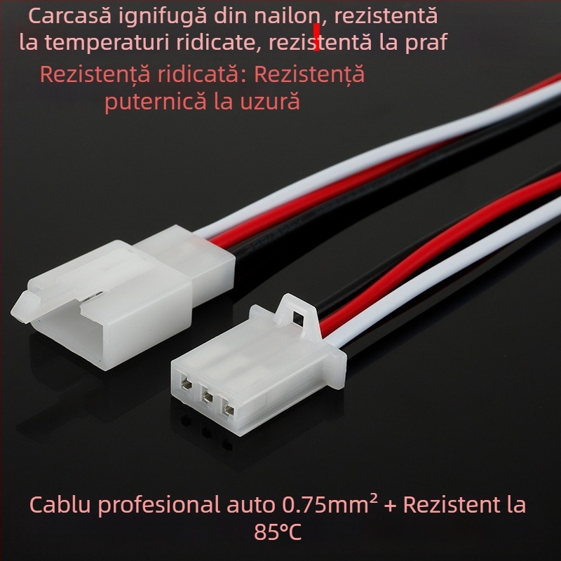 Conector de 2,8 mm pentru vehicul electric, nucleu cu 2–9 găuri, pereche de cabluri cu conector plug-in, contact masculin și feminin