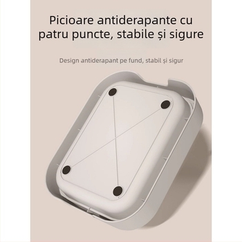 Toaletă automată pentru câini de talie mică – tavă pentru urină și fecale, auto-curățare