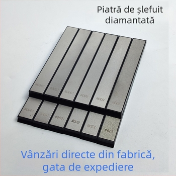 Piatra diamantată pentru ascuțit cu ghidaj de unghi fix pentru cuțite de bucătărie
