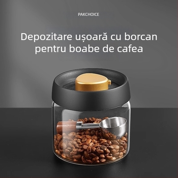 Lingură de cafea cu mâner din nuc, lingură de măsurare a boabelor de cafea, oțel inoxidabil 304