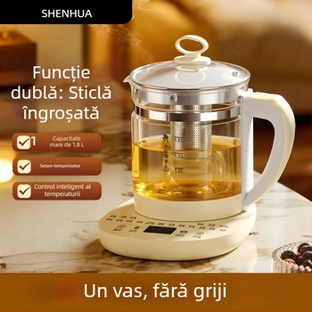 Recipient pentru decocturi sănătoase, capacitate mare, ceainic electric multifuncțional pentru casă și birou, complet automat