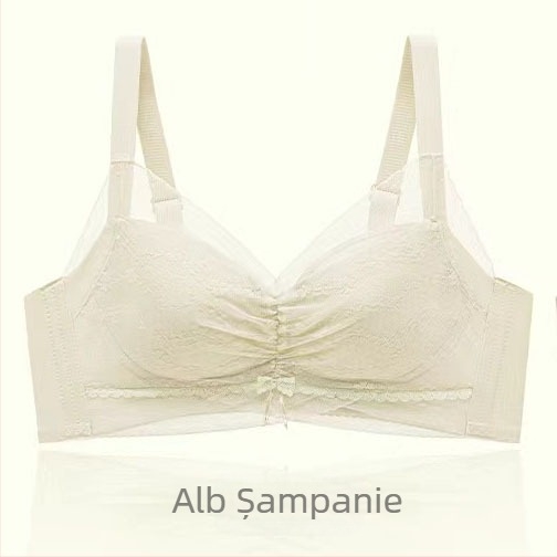 Sutien fără cusături, fără sârmă, subțire, 0,5 cm, pentru sâni mici, push-up, susținere superioară, modelare a spatelui