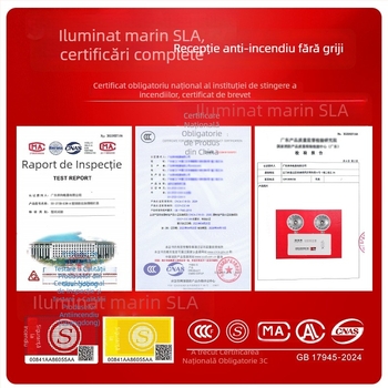 Pulode lanternă de urgență cu două capete LED pentru siguranță în incendii și evacuare