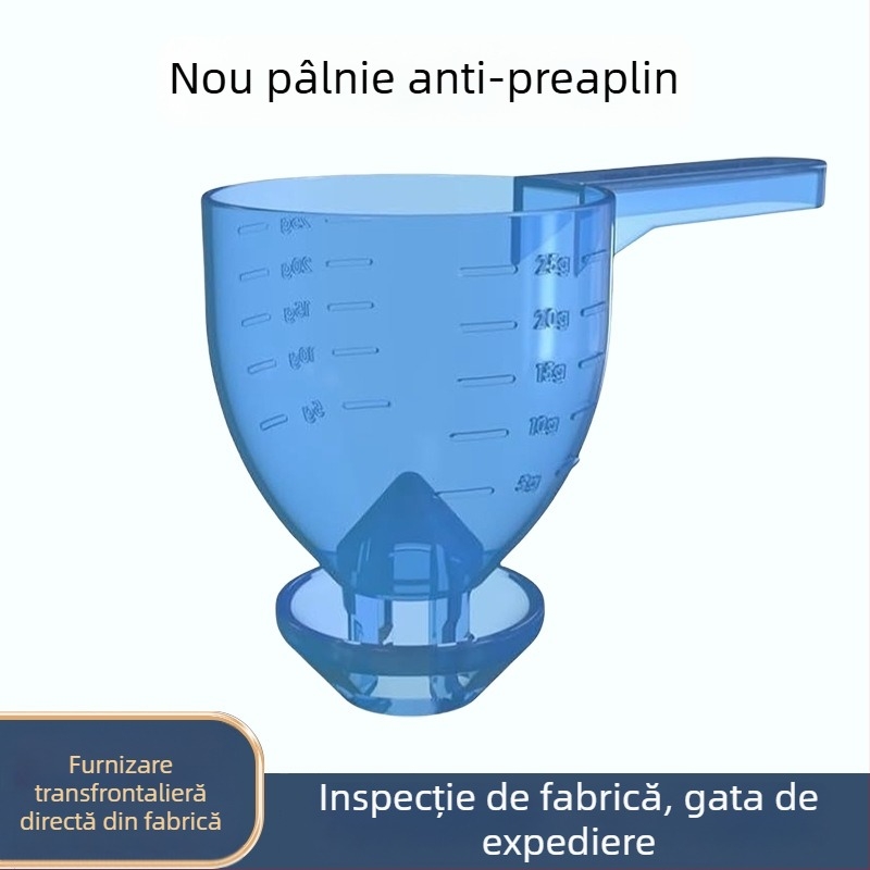 Lingură de măsurat portabilă, anti-scurgere – lingură de bucătărie din plastic pentru măsurări precise