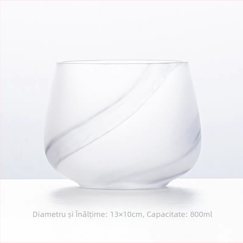 Sticlă rezistentă la temperatură, colorat recipient mic pentru spălarea ceaiului cu filtru și borcan pentru reziduuri de ceai, accesorii pentru ceremonia ceaiului.
