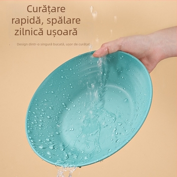 Farfurie adâncă pentru fructe și gustări, pentru uz casnic, stil modern minimalist, ușor de curățat