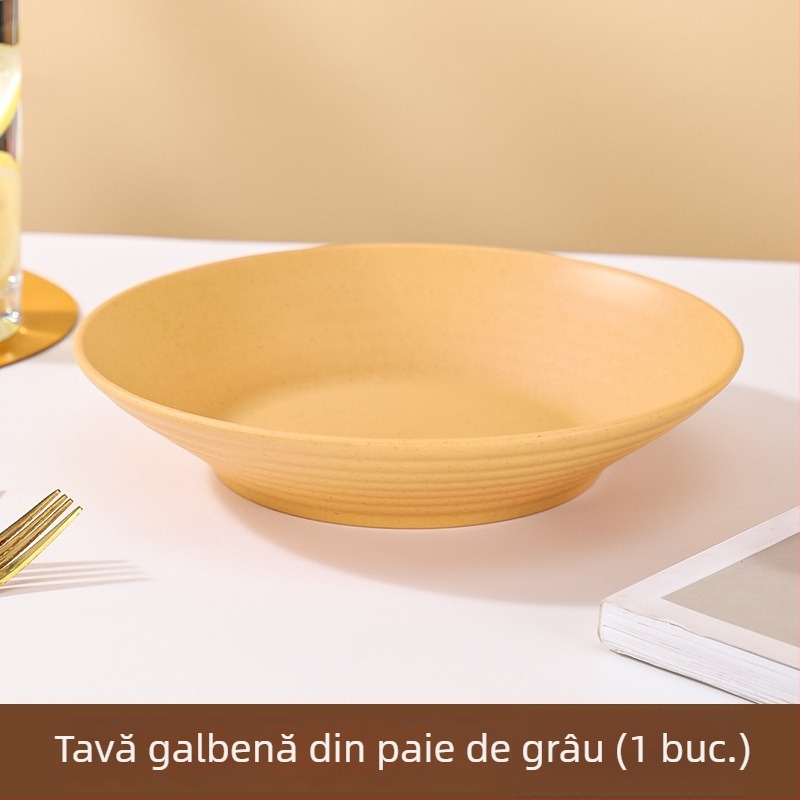 Farfurie adâncă pentru fructe și gustări, pentru uz casnic, stil modern minimalist, ușor de curățat