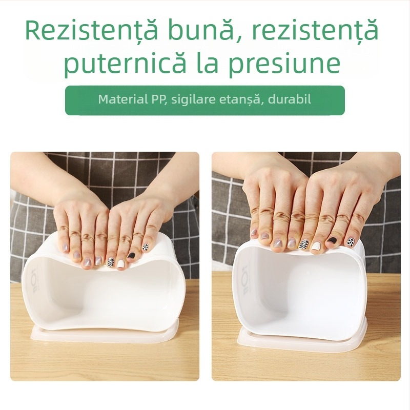 Cutie din plastic pentru păstrarea alimentelor, cu capac, pentru frigider, cutie de prânz