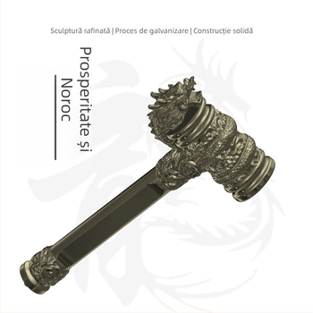 Cioc cu cap de dragon placat cu aur, pentru ceremonii de deschidere și decor, set complet, model 2025