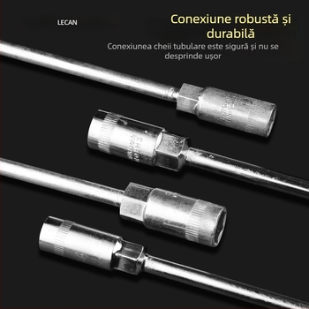 Set de chei cu soclu în formă de T pentru întreținerea autoturismelor și motocicletelor, tijă de extensie multifuncțională, cap hexagonal exterior 8–16 mm