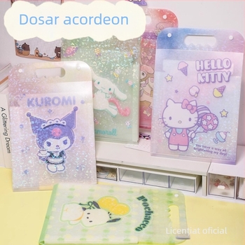 Mapă acordeon A4 cu 8 compartimente, Cinnamon Dog