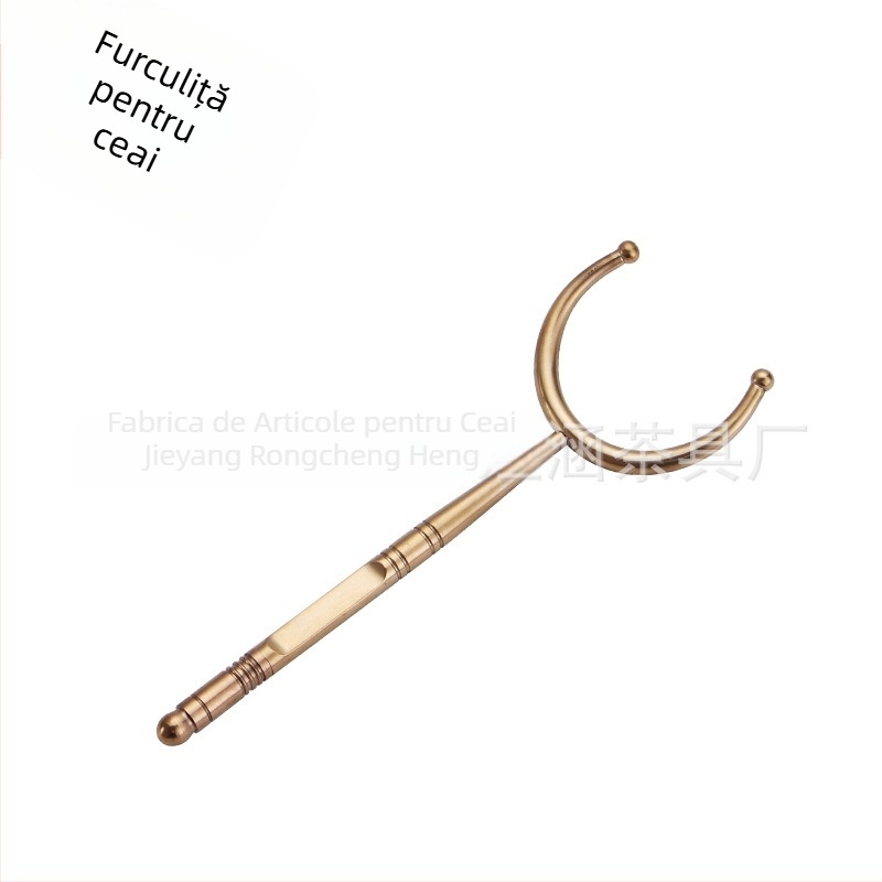Clește de ceai din cupru pentru ceremonia Kung Fu — clește pentru pahare și accesorii de ceai