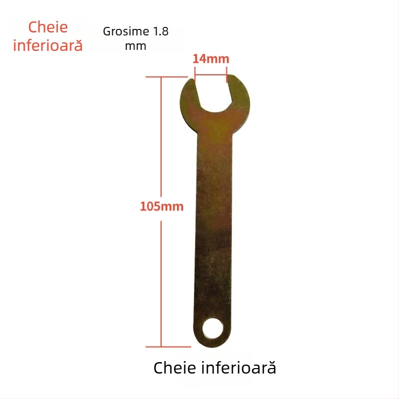Cheie universală pentru polizor unghiular (125/150) – cheie pentru reglarea discurilor și mașina de polisare