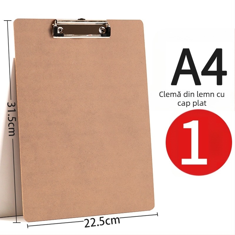 Clema A4 pentru scriere și documente – clips pentru hârtie, accesorii de birou