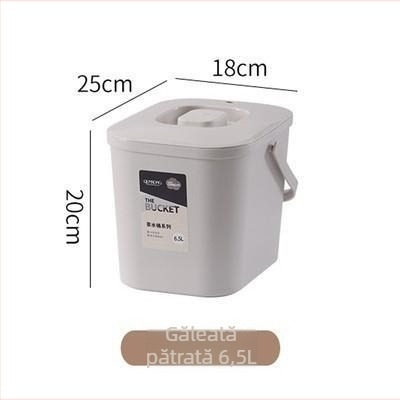 Coș pătrat pentru resturi de ceai, capacitate mare, cu separator de zaț și filtru pentru ceremonia Gongfu