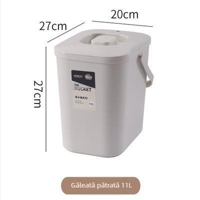 Coș pătrat pentru resturi de ceai, capacitate mare, cu separator de zaț și filtru pentru ceremonia Gongfu