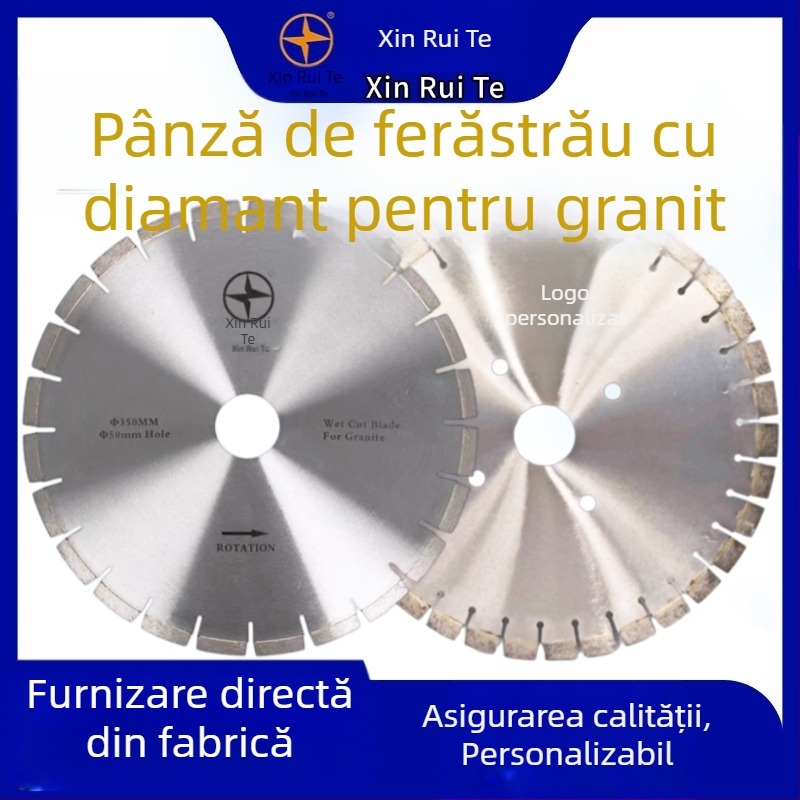 Disc circular din diamant pentru granit, ascuțit și durabil