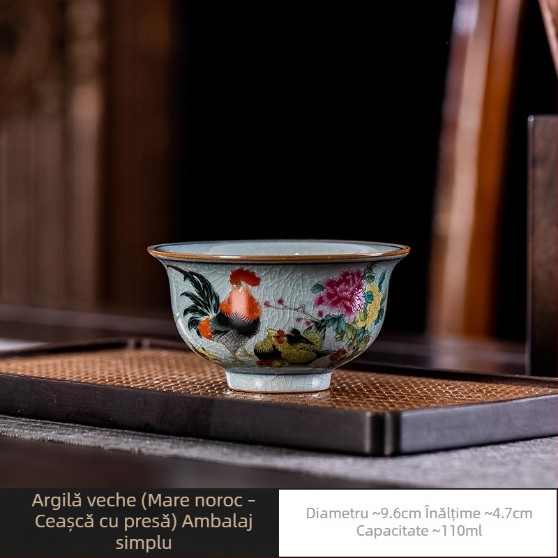 Ceașcă de ceai ceramică Jingdezhen Chicken Cup