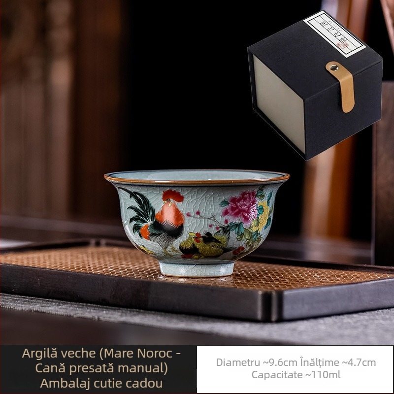 Ceașcă de ceai ceramică Jingdezhen Chicken Cup