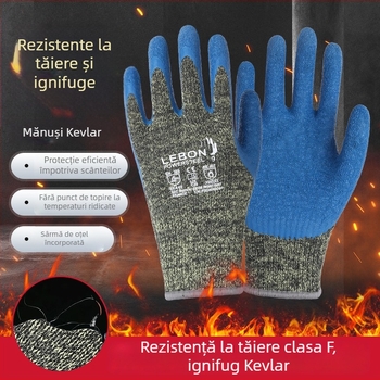 Mănuși de sudură rezistente la tăieturi și la foc, clasa F