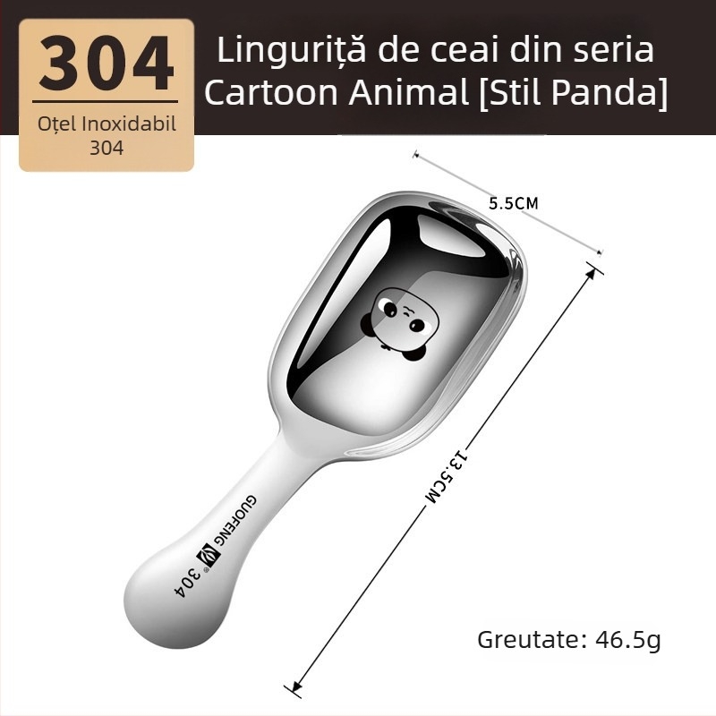 Lingură de ceai din oțel inoxidabil 304, cu mâner scurt, linguriță pentru cafea, linguriță de desert pentru uz casnic