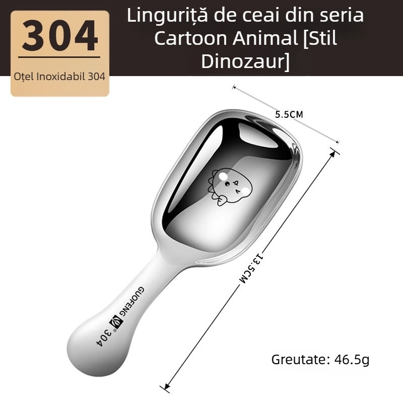 Lingură de ceai din oțel inoxidabil 304, cu mâner scurt, linguriță pentru cafea, linguriță de desert pentru uz casnic