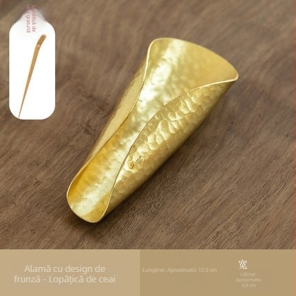 Linguriță de ceai din cupru, stil japonez, accesorii Zen pentru ceai, uz casnic