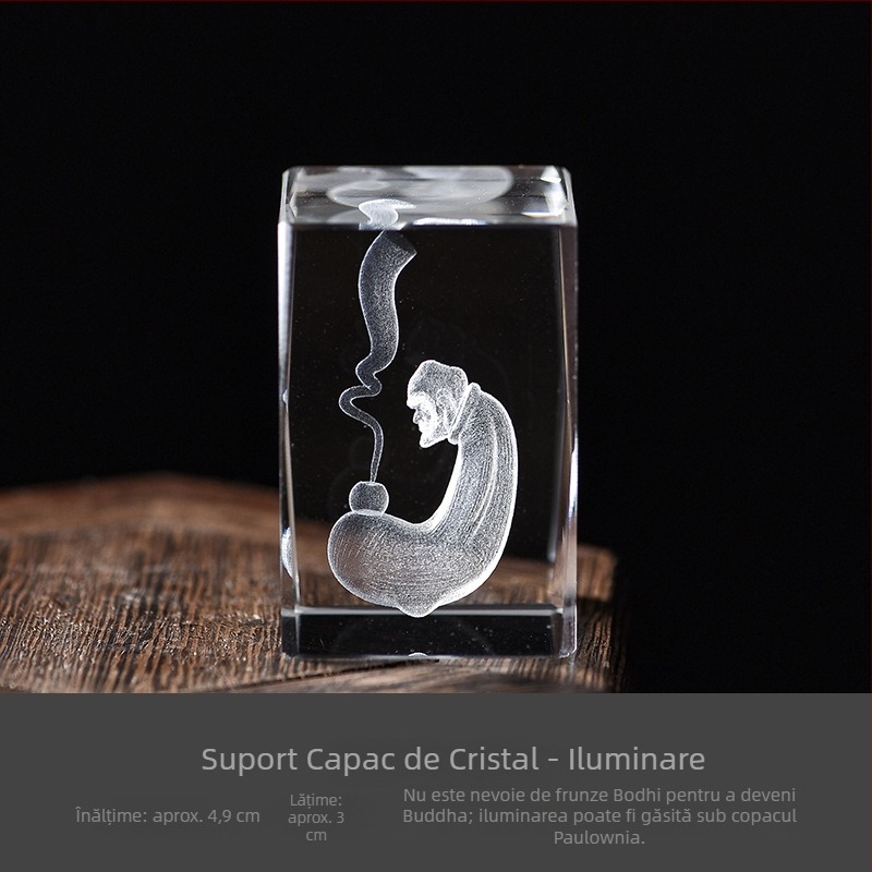 Suport transparent din sticlă pentru capacul ceainicului, accesorii Zen pentru ceremonia ceaiului, mic ornament de masă