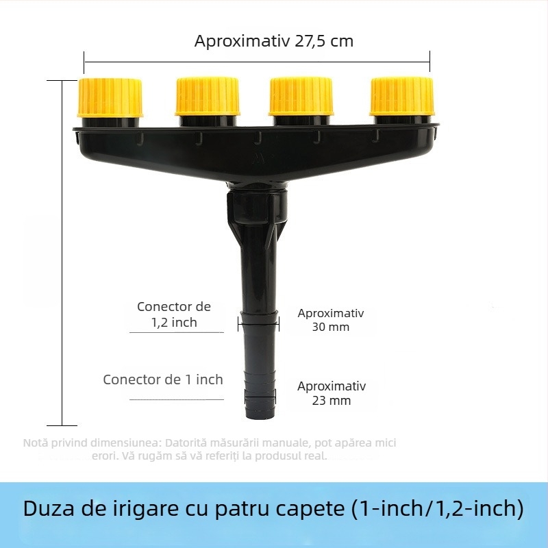 Duza de pulverizare pentru grădină, cu mai multe duze, pentru udarea plantelor acasă