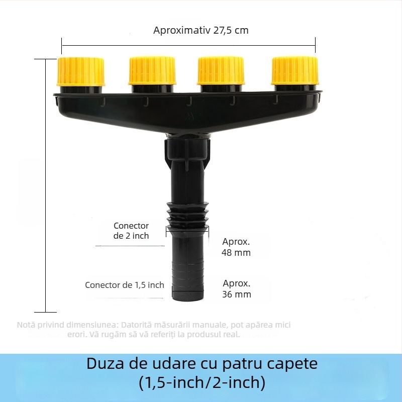 Duza de pulverizare pentru grădină, cu mai multe duze, pentru udarea plantelor acasă