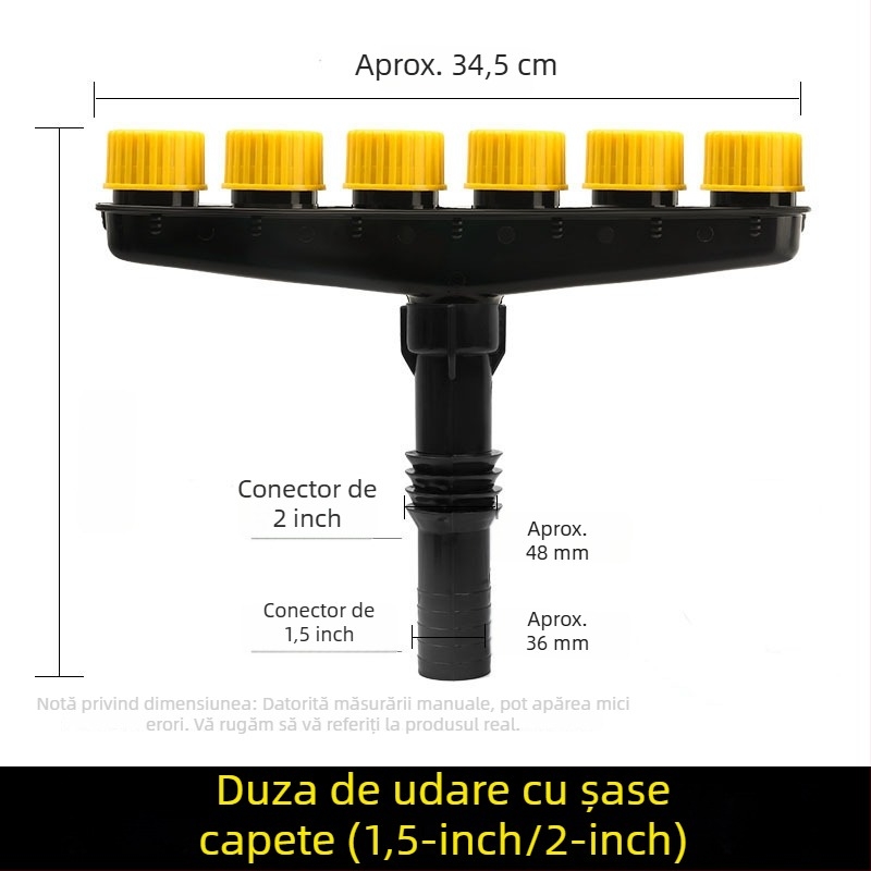 Duza de pulverizare pentru grădină, cu mai multe duze, pentru udarea plantelor acasă