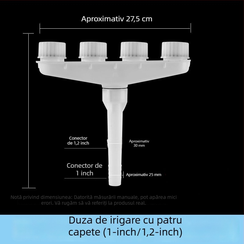 Duza de pulverizare pentru grădină, cu mai multe duze, pentru udarea plantelor acasă