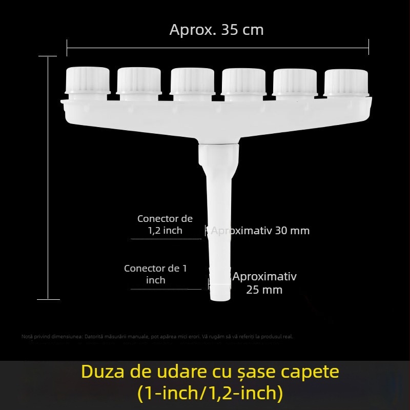 Duza de pulverizare pentru grădină, cu mai multe duze, pentru udarea plantelor acasă