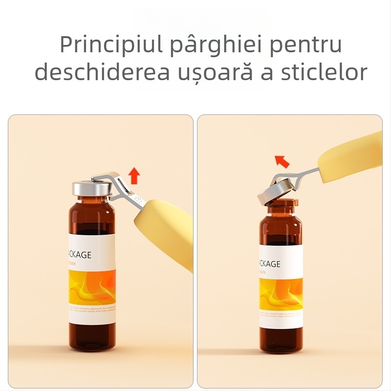 Deschizător magnetic pentru sticle – multifuncțional, pentru sticle de medicamente, capace din aluminiu și bere