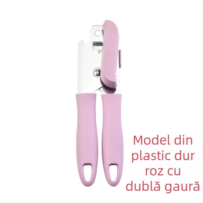 Deschizător multifuncțional din oțel inoxidabil pentru conserve și sticle, potrivit pentru conserve cu lapte de cocos, dimensiuni 22x4.5x4.5 cm