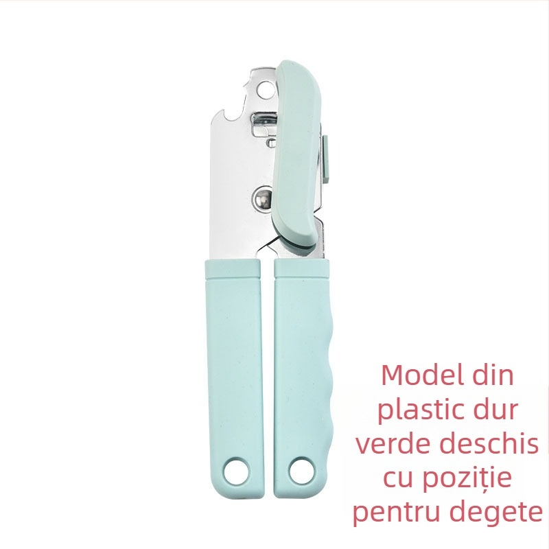Deschizător multifuncțional din oțel inoxidabil pentru conserve și sticle, potrivit pentru conserve cu lapte de cocos, dimensiuni 22x4.5x4.5 cm