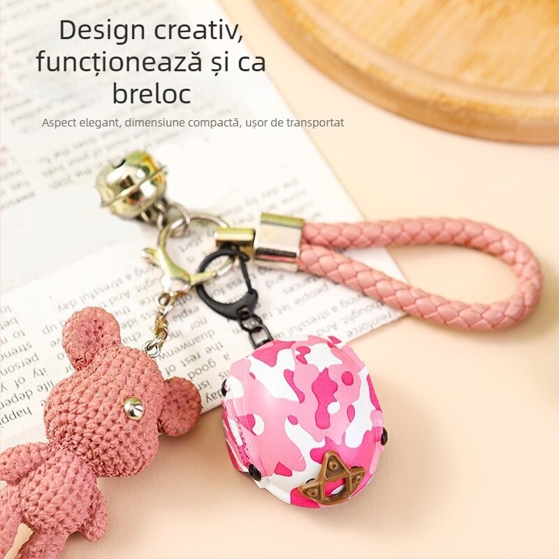 Deschizător de sticle cu design de cască, breloc multifuncțional