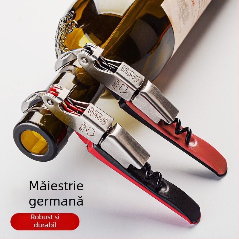 Haima Knife Deschizător de sticle din oțel inoxidabil – multfuncțional pentru vin și bere