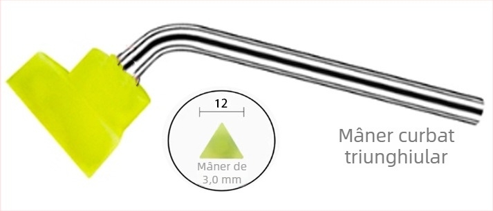 FS30 șlefuitor pneumatic cu mișcare reciprocă pentru polizare în spații înguste, suport tip deget pentru șmirghel