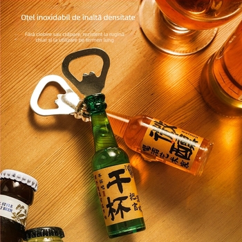 Deschizător magnetic pentru sticle și magnet de frigider – decor distractiv pentru bere
