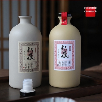 Sticle ceramice pentru vin și băuturi spirtoase, sticle goale, producție de sticle goale
