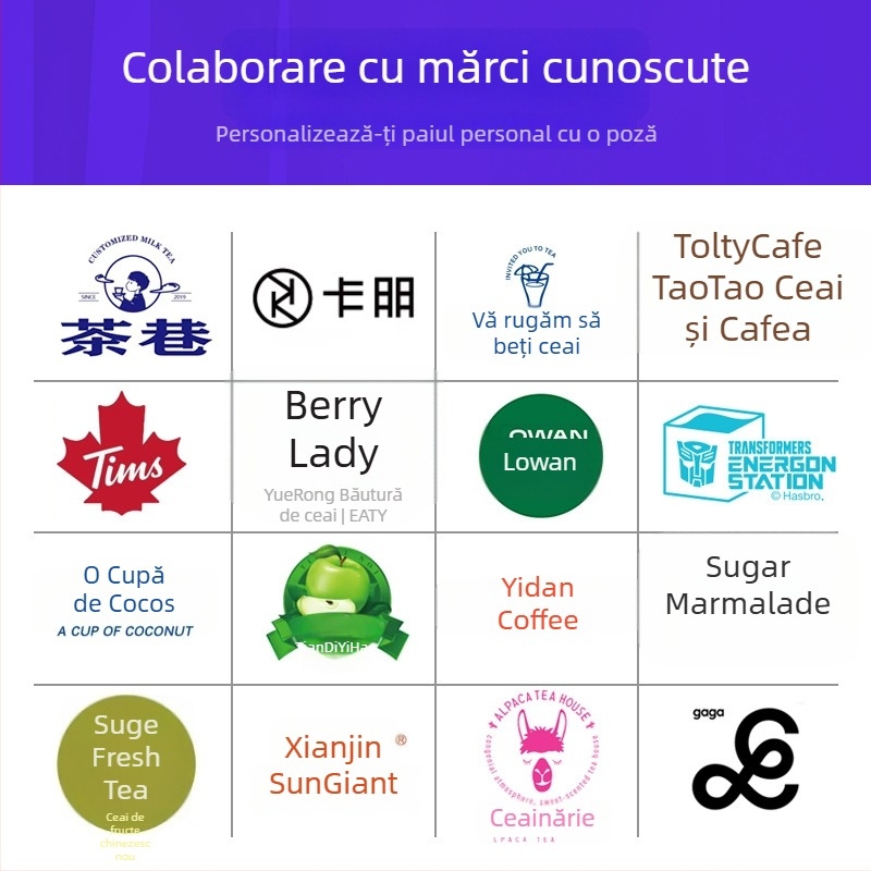 Cupe de hârtie cu logo personalizat pentru băuturi calde și reci, izolație cu pereți dubli, rezistență la temperaturi înalte, 601–700 ml, pachet de 1000 bucăți