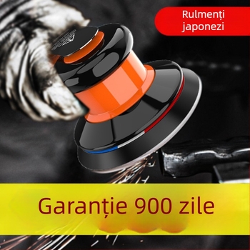Polizor pneumatic, compact, pentru șlefuire uscată cu șmirguri, calitate industrială, polisare rapidă și aplicare de ceară pentru autovehicule, aspirator de praf