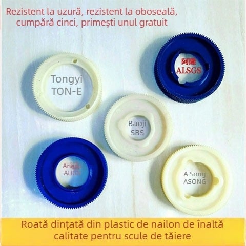 Alimentator pentru freză cu dinți din nylon și angrenaj din cauciuc, alimentare automată