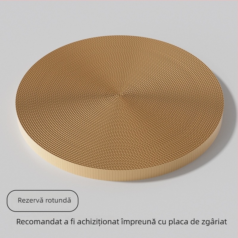 Panou de zgâriere pentru pisici și cuib pentru joacă și somn — toate într-unul, durabil, fără scurgeri de fibre, potrivit pentru toate sezoanele